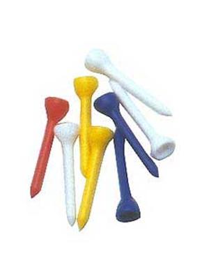 Golf Long Plastic Tees (20pk)