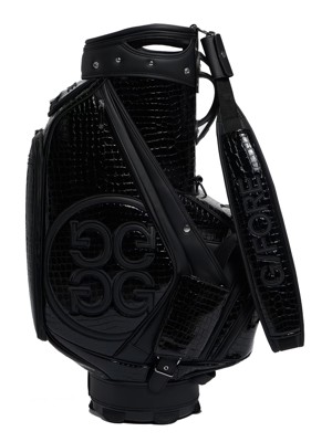 G/FORE Novelty Embossed Croc Leather Tour Bag