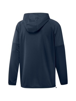 adidas Mens Anorak Primeblue Quarter Zip Pullover Hoodie