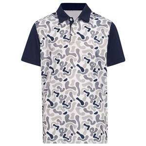 adidas Juniors Camo Printed Polo Shirt
