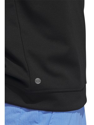 adidas Mens Elevated Quarter Zip Pullover Top