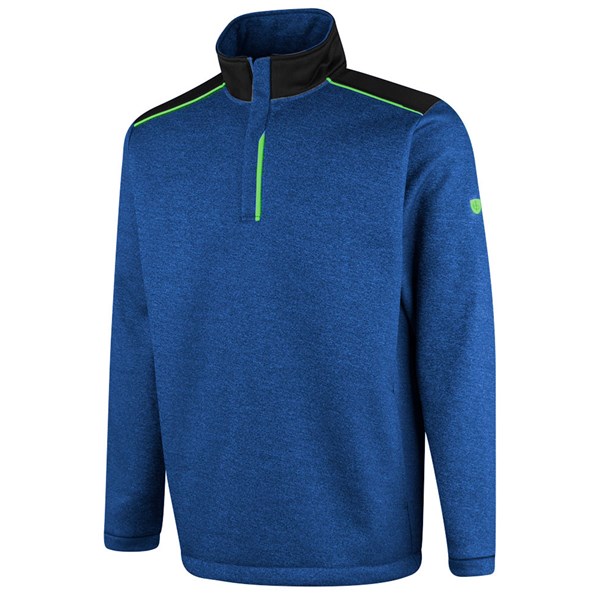 Island Green Mens Top Layer With Seam Pockets Pullover