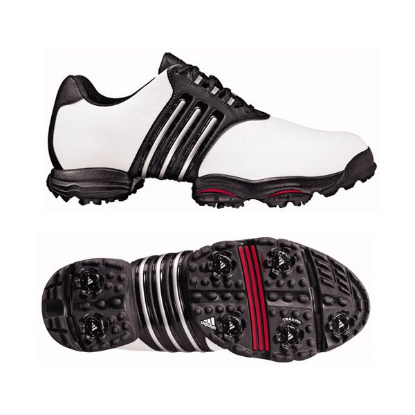 adidas Innolux Golf Shoes (White/Black/Metallic Silver)