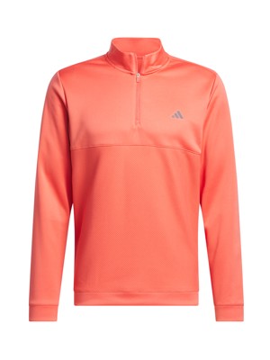 adidas Mens Ultimate365 24 Textured Quarter-Zip Pullover