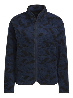 adidas Ladies Ultimate365 Printed Full Zip Fleece Jacket