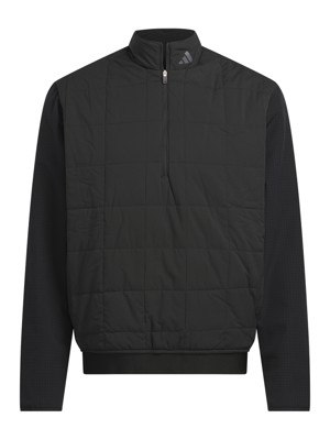 adidas Mens Ultimate365 Quilted DWR 1/2 Zip Pullover