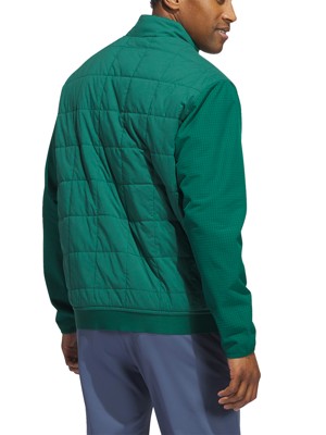 adidas Mens Ultimate365 Quilted DWR 1/2 Zip Pullover