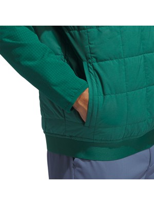 adidas Mens Ultimate365 Quilted DWR 1/2 Zip Pullover