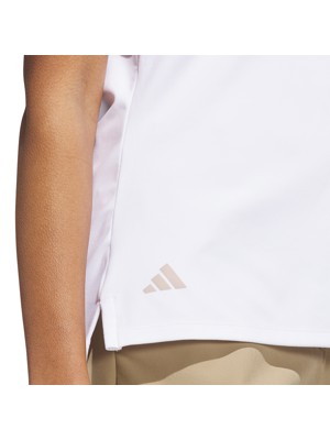 adidas Ladies Ultimate365 Gingham Polo Shirt