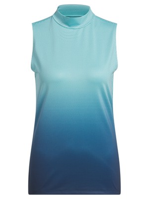 adidas Ladies Ultimate365 Gradient Sleeveless Mock Neck Top