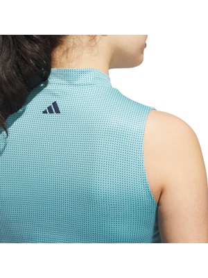 adidas Ladies Ultimate365 Gradient Sleeveless Mock Neck Top