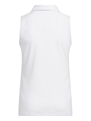 adidas Girls Performance Sleeveless Polo Shirt