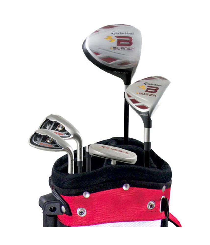 TaylorMade Junior Burner 8 Pc Golf Package Set 46 Years