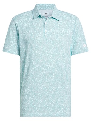 adidas Mens Ultimate365 Mini Bunker Polo Shirt
