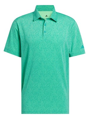 adidas Mens Ultimate365 Mini Bunker Polo Shirt