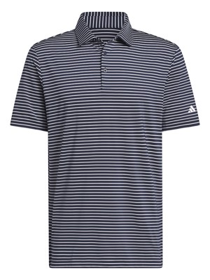 adidas Mens Performance Two-Colour Stripe Polo Shirt