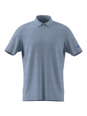 adidas Mens Performance Two-Colour Stripe Polo Shirt