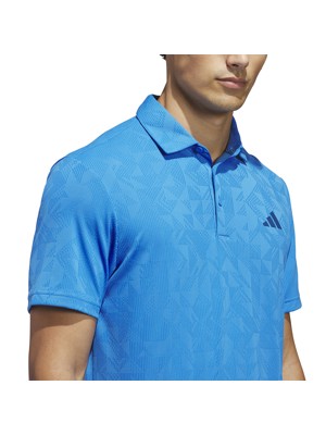 adidas Mens Ultimate365 Jacquard Climacool Polo Shirt