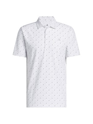 adidas Mens Ultimate365 Plus Soft Print Polo Shirt