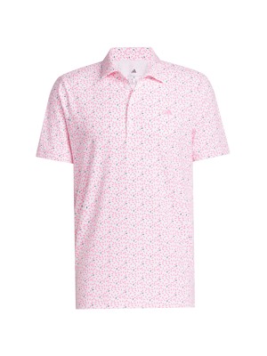 adidas Mens Ultimate365 Plus Soft Print Polo Shirt
