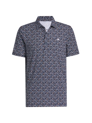 adidas Mens Ultimate365 Plus Soft Print Polo Shirt