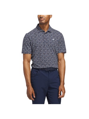 adidas Mens Ultimate365 Plus Soft Print Polo Shirt