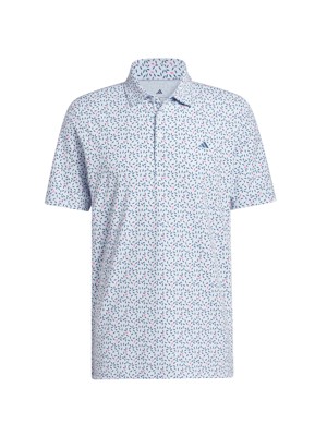 adidas Mens Ultimate365 Plus Soft Print Polo Shirt