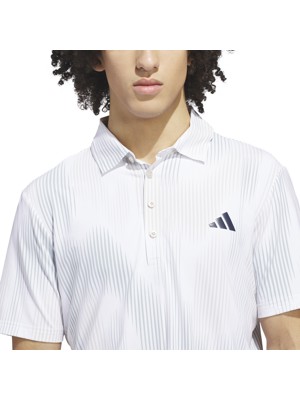adidas Mens Ultimate365 Tour Cool Feel Print Polo Shirt