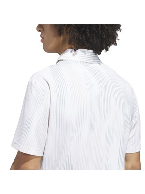 adidas Mens Ultimate365 Tour Cool Feel Print Polo Shirt