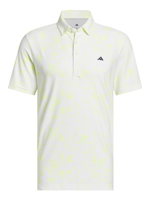 adidas Mens Ultimate 365+ Climacool Butterspun Print Polo Shirt