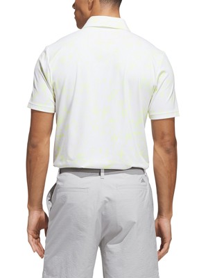 adidas Mens Ultimate 365+ Climacool Butterspun Print Polo Shirt
