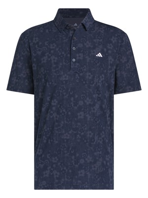 adidas Mens Ultimate 365+ Climacool Butterspun Print Polo Shirt