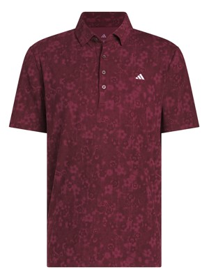 adidas Mens Ultimate 365+ Climacool Butterspun Print Polo Shirt