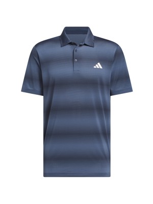 adidas Mens Ultimate 365 Mesh Climacool Print Polo Shirt