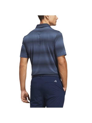 adidas Mens Ultimate 365 Mesh Climacool Print Polo Shirt