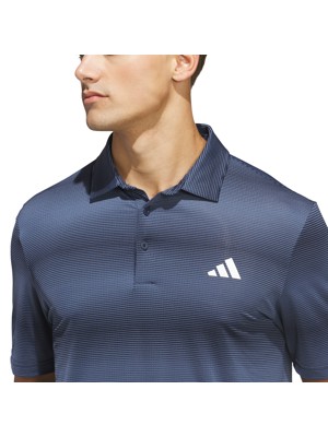 adidas Mens Ultimate 365 Mesh Climacool Print Polo Shirt