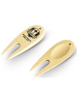 Bamboo Pitch Mark Repairer Pitchfork - Personalised
