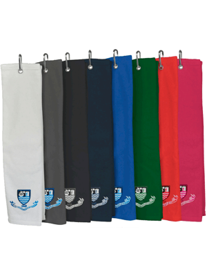 Velour Golf Towel - Personalised