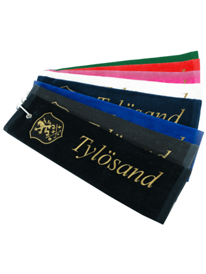 Exploded Golf Towel - Personalised