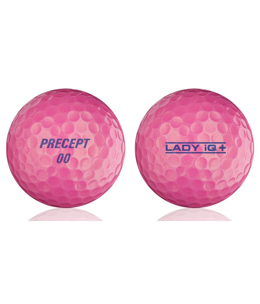 Precept Lady IQ+ Pearl Pink Ladies Golf Balls (12 Balls)