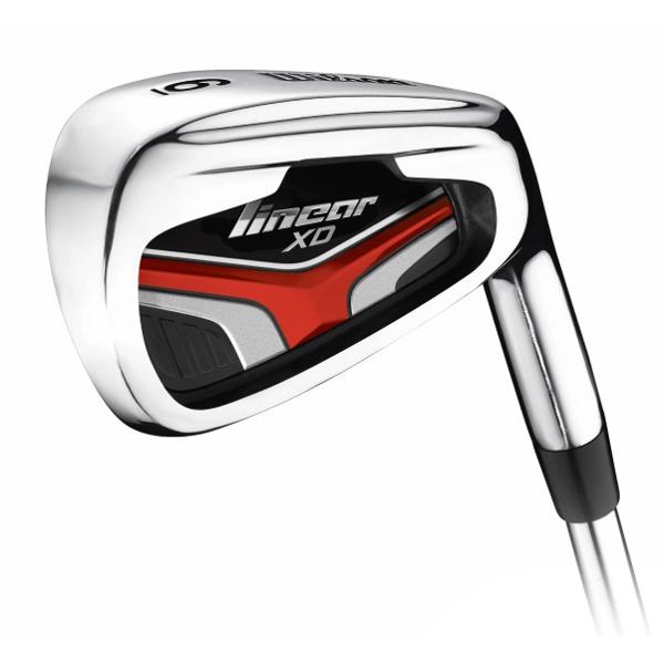 Wilson Mens Linear XD Golf Package Set (Steel/Graphite)