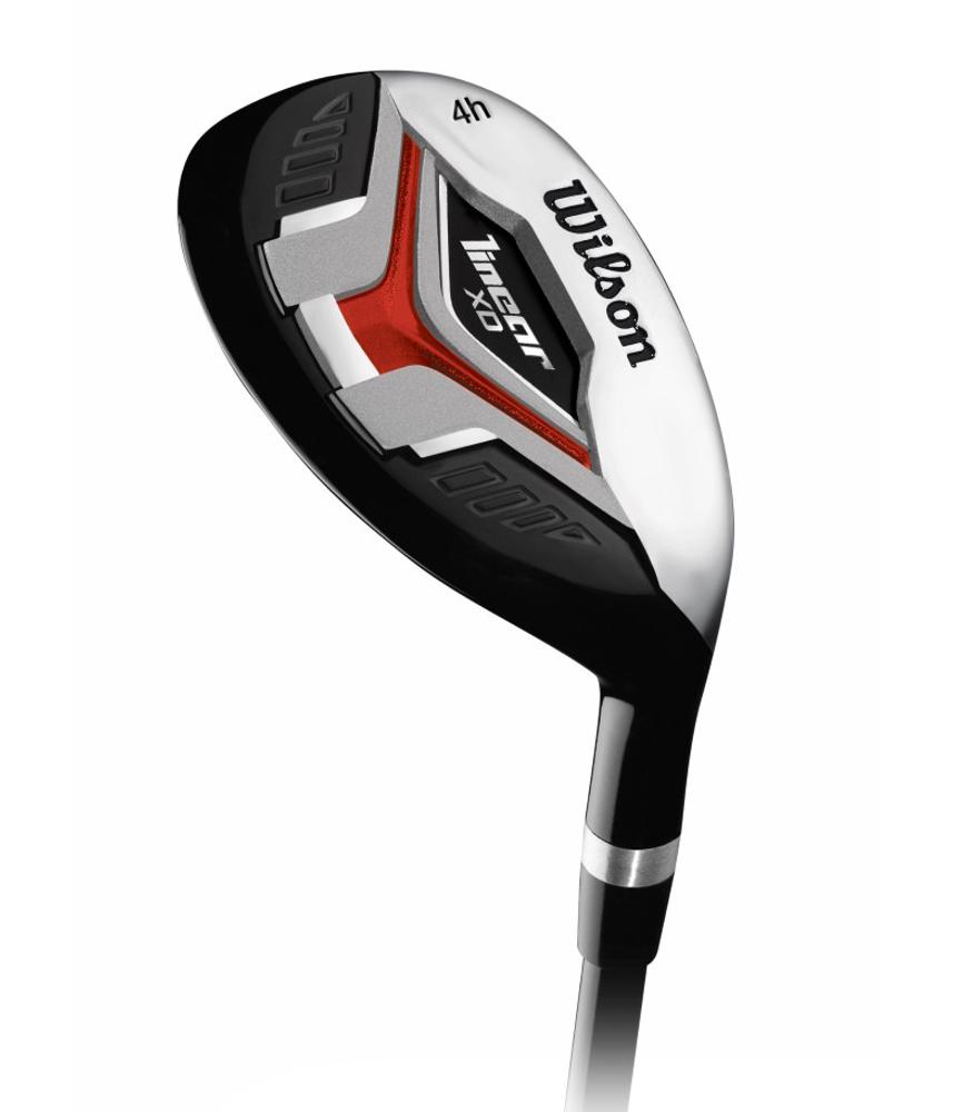 Wilson Mens Linear XD Golf Package Set (Steel/Graphite)
