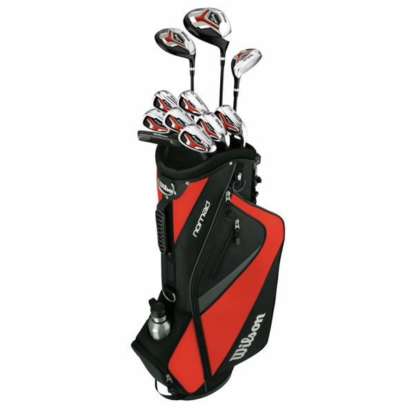 Wilson Mens Linear XD Golf Package Set (Steel/Graphite) 1 Inch Longer 2014