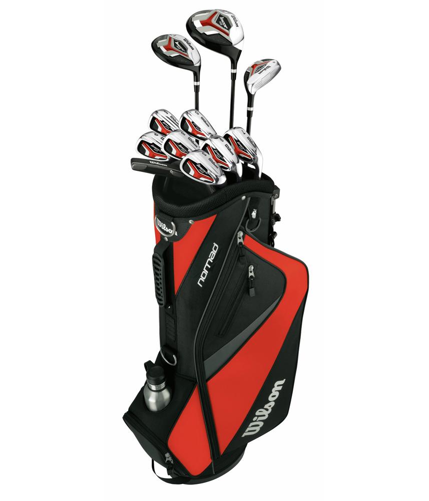 Wilson Mens Linear XD Golf Package Set (Steel/Graphite) 1 Inch Longer 2014