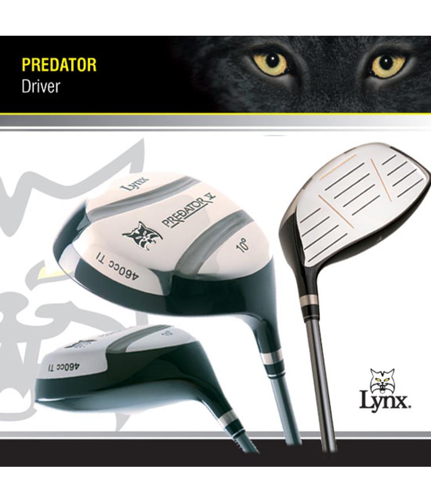 Lynx Predator 460cc Titanium Driver Graphite Shaft