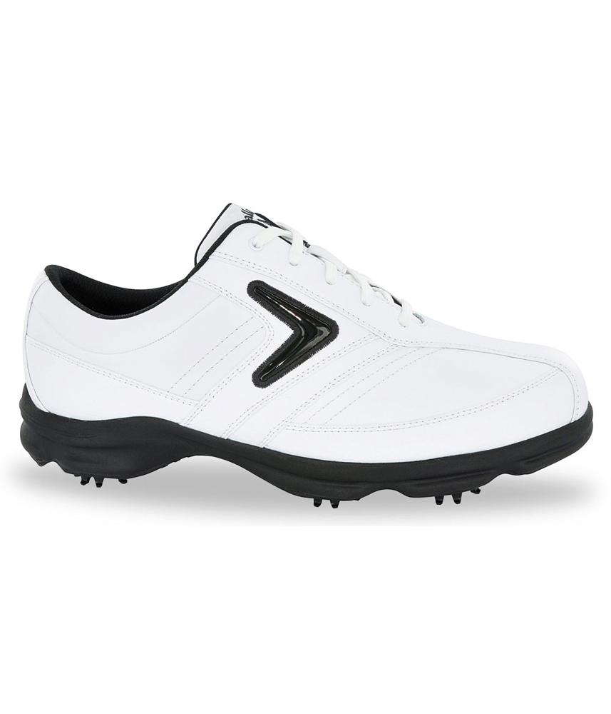 Callaway Mens CTech Saddle Golf Shoes (White/White Callaway Mens CTech Saddle Golf Shoes (White/White