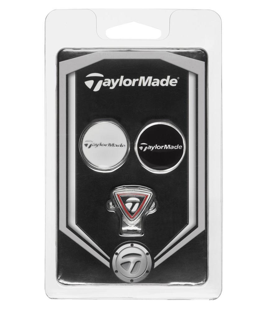 TaylorMade Hat Clip Ball Marker Set