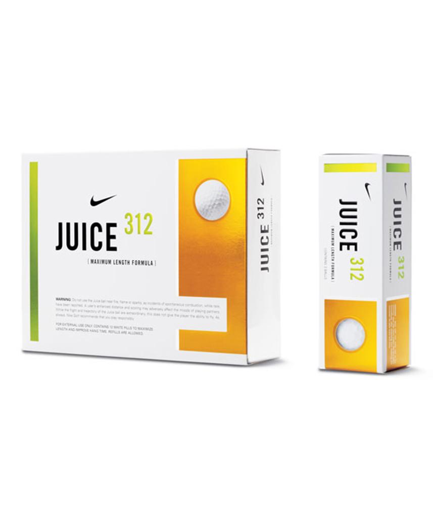 Nike Juice 312 Golf Balls 12 Balls