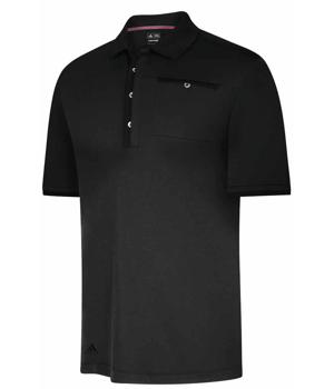 Adidas Mens adiPure Knit Woven Polo