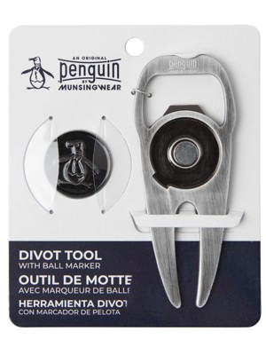 Original Penguin Bottle Opener Ball Marker Divot Tool